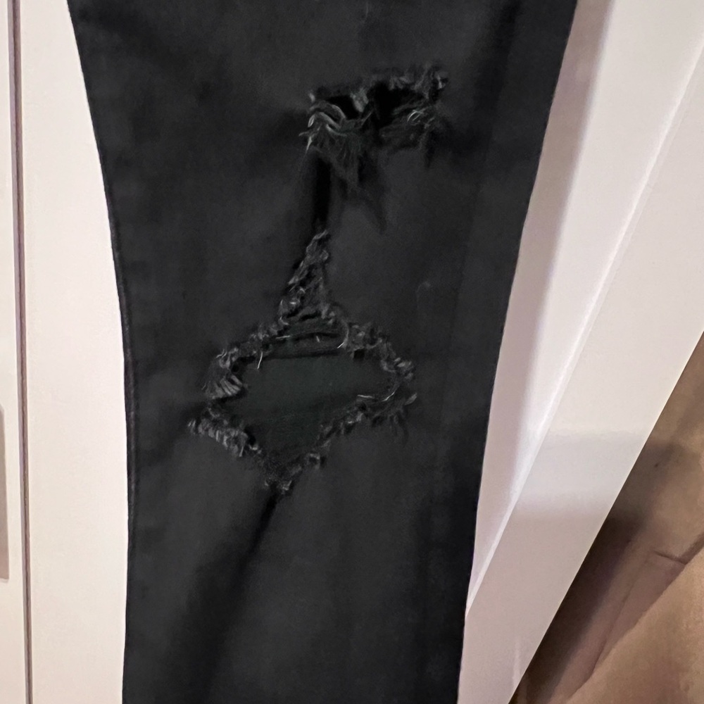 Abercrombie & Fitch Black Super Skinny Ankle Jeans - Picture 4 of 4